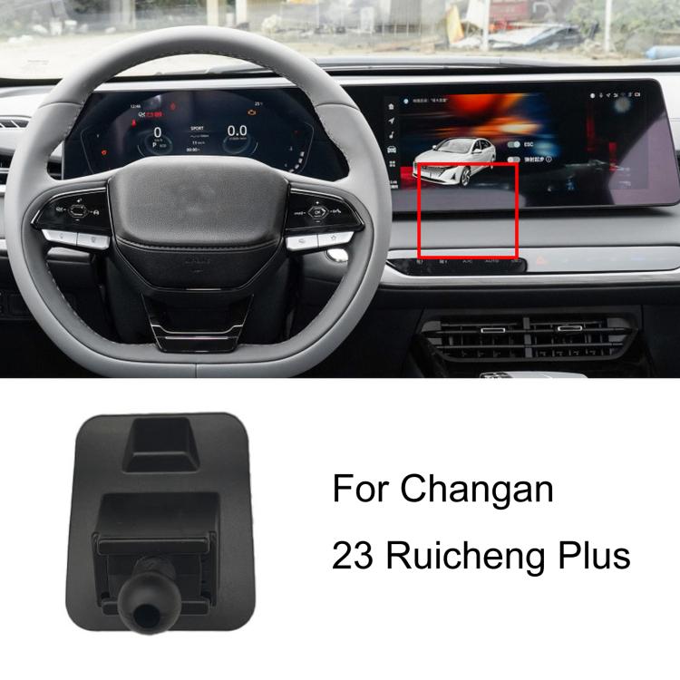 Per base di supporto per telefono da auto Changan con guida a sinistra, 20-21 BenBen E-Star Dual Screen Navigation Version, 20-22 Raeton CC / 18-20 Ruicheng CC, 20-22 UNI-T, 20-22 Star 5 / 19-21 Shenqi T10, 21-22 Oshan X5, 21 Eado / 20-22 Eado Plus    ...