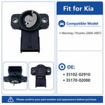 Sensori di posizione dell'acceleratore per Kia 35102-02910 35170-02000, For Ki