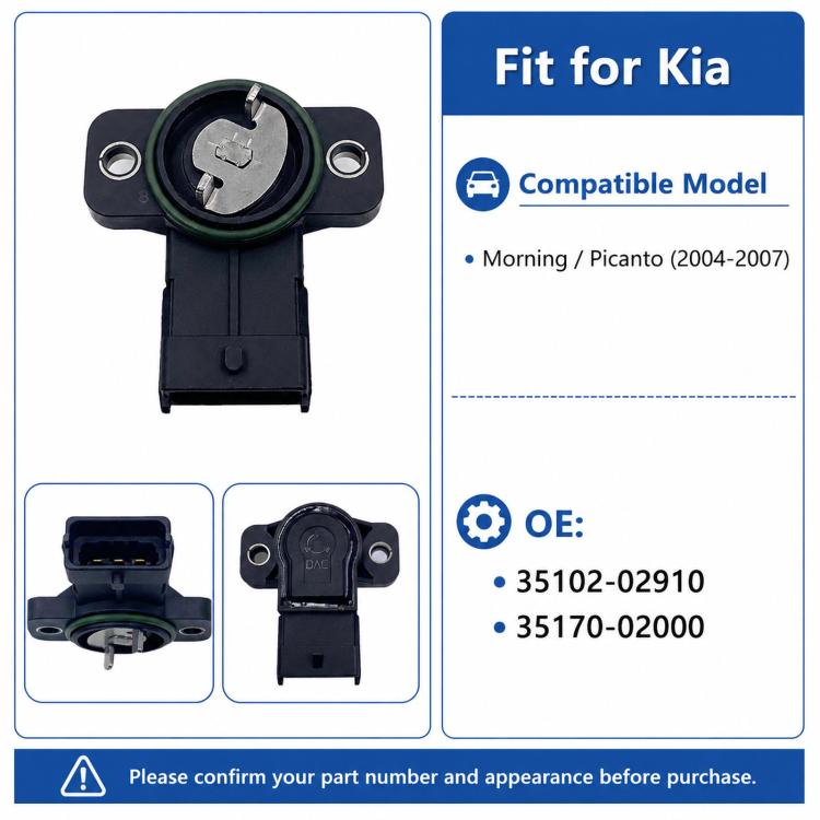 Sensori di posizione dell'acceleratore per Kia 35102-02910 35170-02000, For Ki