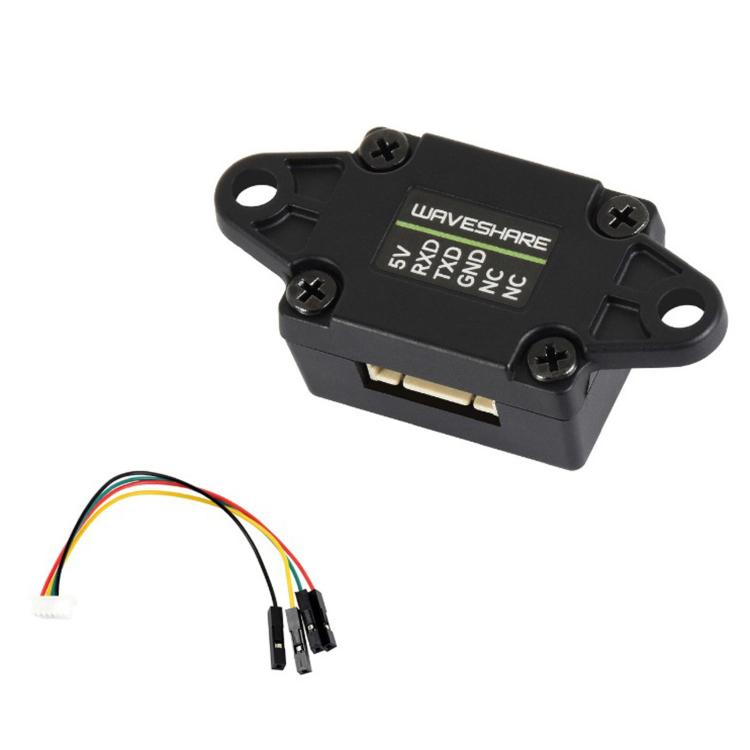 Sensore di distanza laser TOF Waveshare UART, 0,02–5 m