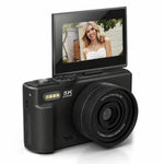 Videocamera digitale WD08 HD 5K con sensore CCD da 75 MP e Wi-Fi