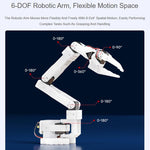 Braccio robotico open-source a 6 assi con servo bus ad alta coppia
