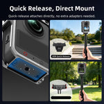 Gabbia protettiva per fotocamera DJI Osmo 360 II con copriobiettivo