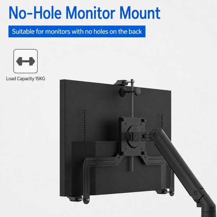 Supporto robotico universale A2 per monitor LCD senza fori