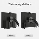 Supporto robotico universale A2 per monitor LCD senza fori