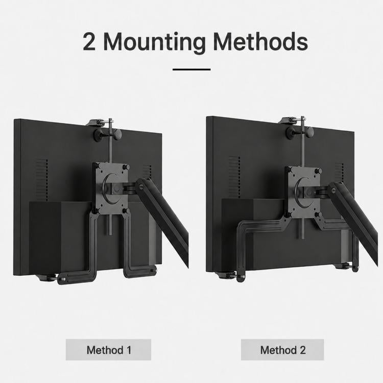 Supporto robotico universale A2 per monitor LCD senza fori