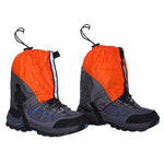 1 paio di copriscarpe AOTU AT8917 con striscia riflettente per alpinismo, escursionismo, impermeabili, da neve e sabbia, ideali per il deserto.