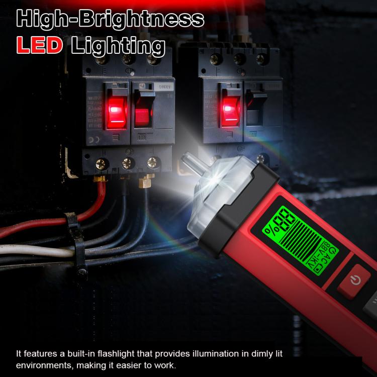 Penna tester di tensione digitale senza contatto HABOTEST 12V-1000V CA HT102B
