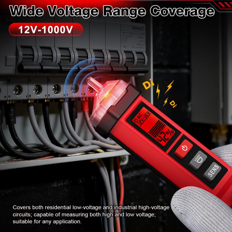 Penna tester di tensione digitale senza contatto HABOTEST 12V-1000V CA HT102B