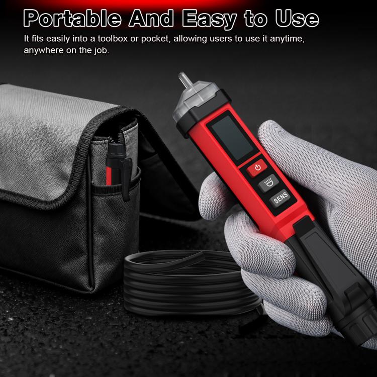 Penna tester di tensione digitale senza contatto HABOTEST 12V-1000V CA HT102B