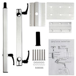 Supporto per gambe di tavolo telescopico girevole multifunzionale per camper, supporto mobile per gambe di tavolo per yacht