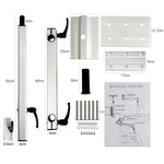 Supporto per gambe di tavolo telescopico girevole multifunzionale per camper, supporto mobile per gambe di tavolo per yacht