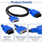 Cavo diagnostico automobilistico NEXIQ 493113 da OBD a HDB26 per la lettura dei dati