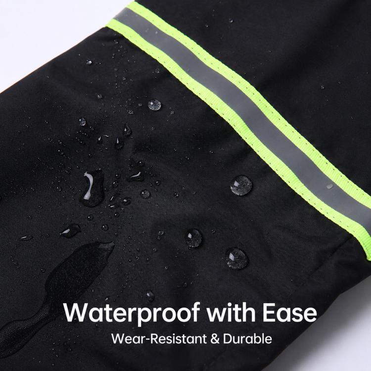 1 paio di ghette impermeabili AOTU AT9013, copriscarpe antipioggia regolabili, maniche per leggings antisporco per ciclismo e giardinaggio., M, L, XL