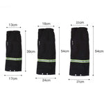 1 paio di ghette impermeabili AOTU AT9013, copriscarpe antipioggia regolabili, maniche per leggings antisporco per ciclismo e giardinaggio., M, L, XL