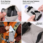 Zaino AOTU AT8017 con tracolla, porta borraccia e tasca frontale in rete per escursionismo all'aperto., Black, Army Green, Orange, Gray, With Crossbody Strap Black, With Crossbody Strap Army Green, With Crossbody Strap Orange, With Crossbody Strap Gray