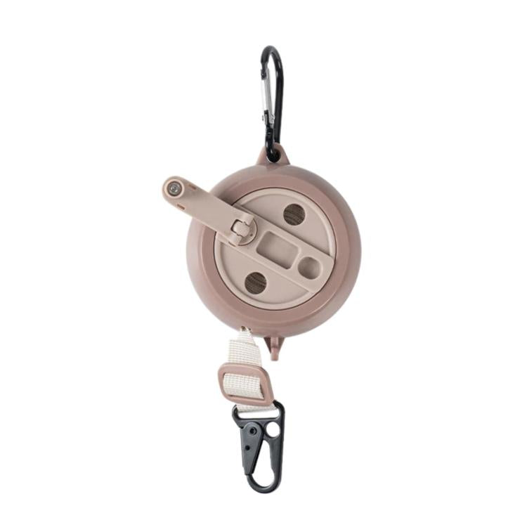 AOTU AT6717-A Stendibiancheria portatile retrattile da 4,1 m con 41 fori per appendere, antivento.