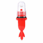 Luce LED per segnalatore di rete da pesca, impermeabile, con luce stroboscopica controllabile, per boa marina.