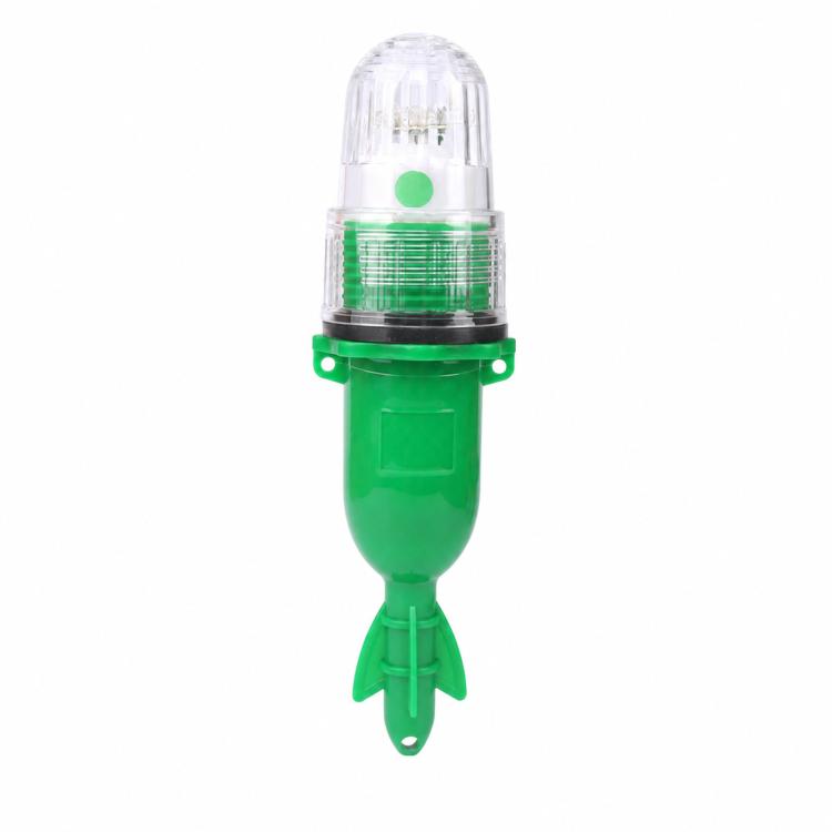 Luce LED per segnalatore di rete da pesca, impermeabile, con luce stroboscopica controllabile, per boa marina.