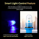 Luce LED per segnalatore di rete da pesca, impermeabile, con luce stroboscopica controllabile, per boa marina.