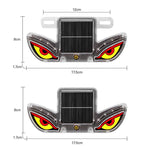 Faro stroboscopico di segnalazione Eagle Eye a energia solare, wireless RGB, lampeggiante di emergenza anticollisione., Screw Bracket Red & Yellow, Adhesive Red & Yellow, Magnetic Red & Yellow, Screw Bracket Red & White, Adhesive Red & White           ...