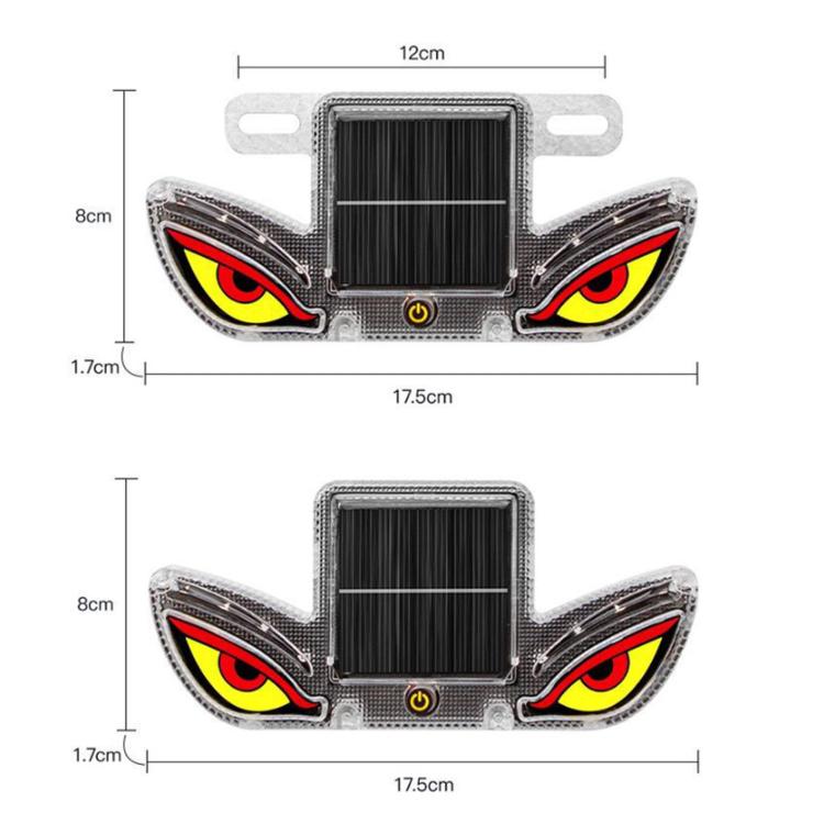 Faro stroboscopico di segnalazione Eagle Eye a energia solare, wireless RGB, lampeggiante di emergenza anticollisione., Screw Bracket Red & Yellow, Adhesive Red & Yellow, Magnetic Red & Yellow, Screw Bracket Red & White, Adhesive Red & White           ...