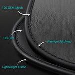 Parasole elettrostatico in rete di PVC per auto, 2 Black Films, 4 Black Films, 2 Translucent Films, 4 Translucent Films