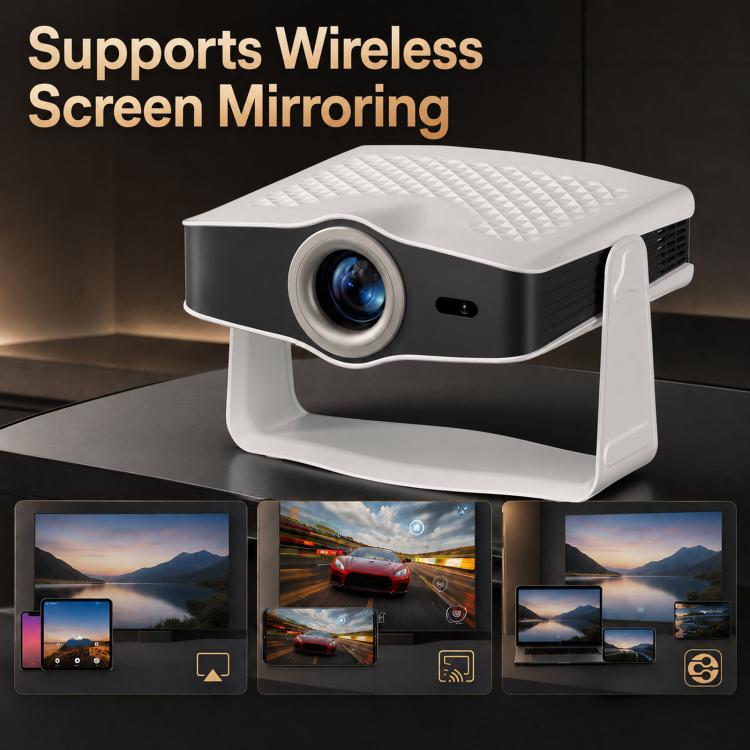 Proiettore YM05 1080P Home Auto Focus con supporto 4K e plug vari