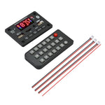 2 schede di decodifica Bluetooth da 40 W, scheda madre con schermo a colori da 12 V con amplificatore per la registrazione delle chiamate.
