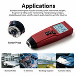 Misuratore digitale spessore vernice Fe & NFe 0-1500 µm con riconoscimento