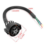 Kit di connettori per cablaggio di retrofit per rimorchio a 7 pin, CP-1129, CP-1130