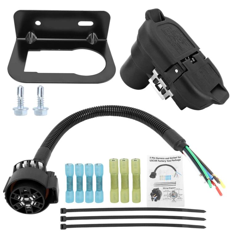 Kit di connettori per cablaggio di retrofit per rimorchio a 7 pin, CP-1129, CP-1130