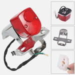 Fanale posteriore con staffa per minimoto Honda ST70 DAX ST50 ST90 CT50 CT70, Rear Brake Tail Light