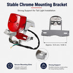 Fanale posteriore con staffa per minimoto Honda ST70 DAX ST50 ST90 CT50 CT70, Rear Brake Tail Light