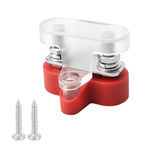 Terminali per auto e yacht da 48 V per impieghi gravosi con coperchio trasparente, M6 Red Single Stud, M6 Black Single Stud, M6 Red Double Stud, M6 Black Double Stud, M6 Red Double Stud with Washer, M6 Black Double Stud with Washer, M8 Red Single Stud ...