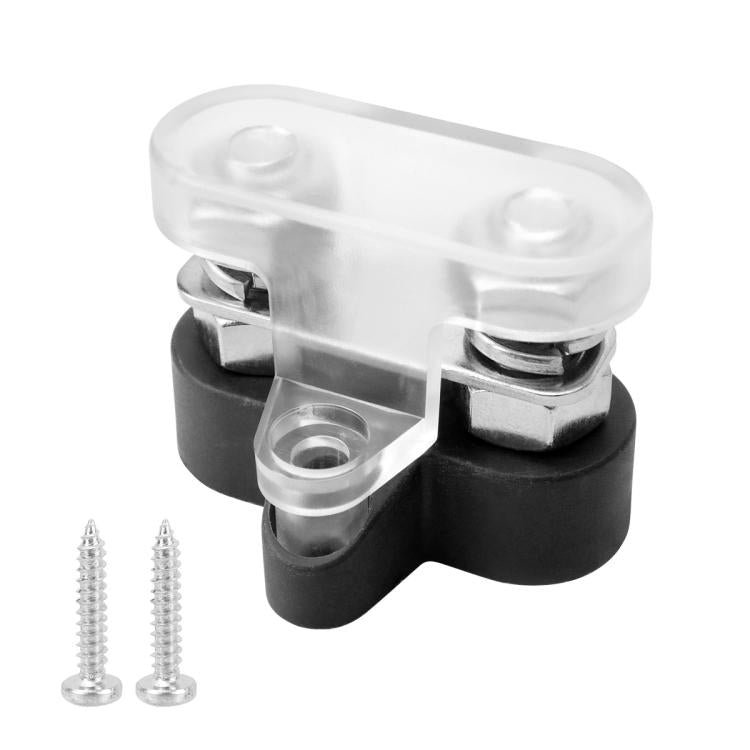 Terminali per auto e yacht da 48 V per impieghi gravosi con coperchio trasparente, M6 Red Single Stud, M6 Black Single Stud, M6 Red Double Stud, M6 Black Double Stud, M6 Red Double Stud with Washer, M6 Black Double Stud with Washer, M8 Red Single Stud ...
