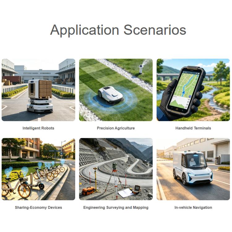 Modulo di posizionamento GNSS RTK multi-costellazione e multi-banda Waveshare Q43 NEO-F9P-15B con precisione centimetrica., 35110