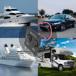 Pannello interruttori a pulsante per spioncino camper, luce LED, interruttore di controllo del riscaldatore del serbatoio dell'acqua, 2-digit, 3-digit