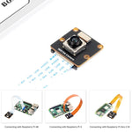 Telecamera Waveshare IMX708 da 12 MP con autofocus e campo visivo di 79,8 gradi, compatibile con le schede della serie Raspberry Pi., 35272