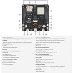 Scheda di sviluppo Waveshare ESP32-C6 con display LCD 2,73" 320x320