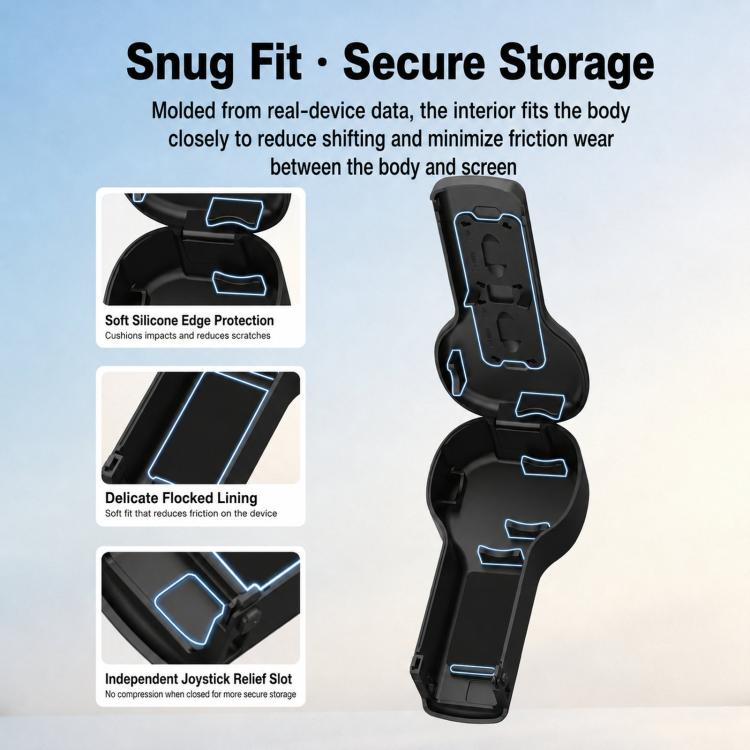 Custodia protettiva antiurto per obiettivo e schermo DJI Osmo Pocket 4P