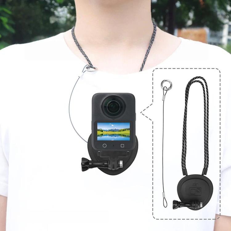 Supporto magnetico da collo per action camera a mani libere POV con sgancio