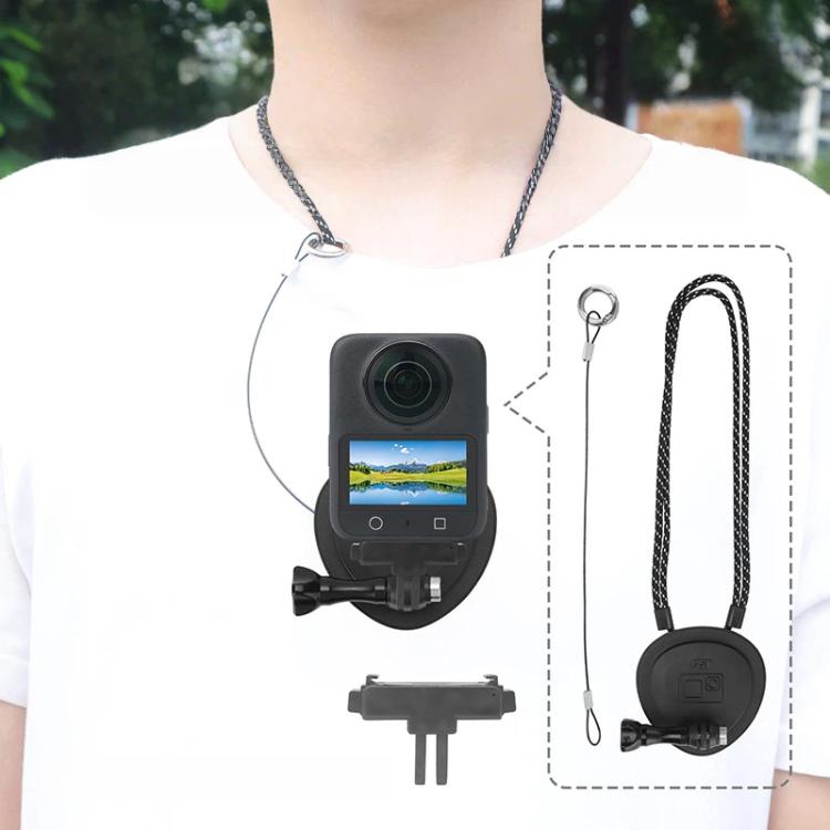 Supporto magnetico da collo per action camera a mani libere POV con sgancio