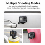 Supporto magnetico da collo per action camera a mani libere POV con sgancio