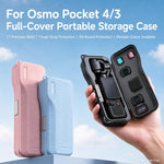 Custodia rigida protettiva LKTOP per DJI Osmo Pocket 4/3 con cinturino da polso
