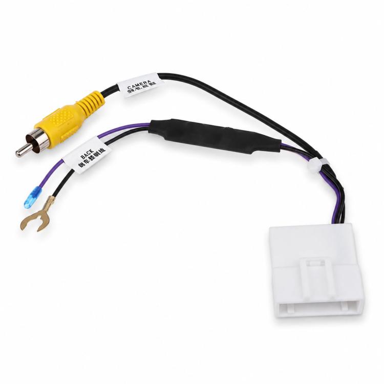 Adattatore per cablaggio telecamera di retromarcia a 24 pin per Toyota con regolatore di tensione, For Toyota