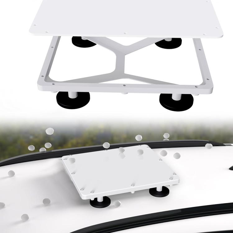 Per staffa magnetica da tetto in lega di alluminio Starlink Mini, Aerial White