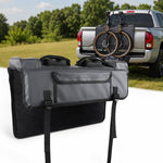 Tappetino di protezione impermeabile e resistente per portellone posteriore di pick-up, per 2 biciclette.