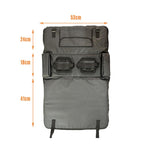 Tappetino di protezione impermeabile e resistente per portellone posteriore di pick-up, per 2 biciclette.