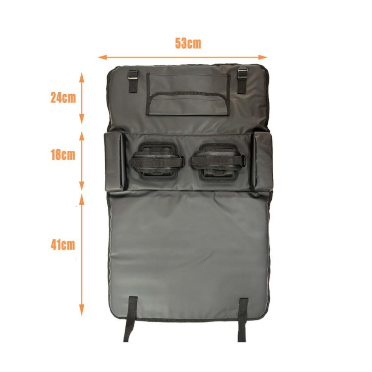 Tappetino di protezione impermeabile e resistente per portellone posteriore di pick-up, per 2 biciclette.